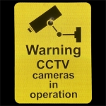 Reflective Aluminum Sign - Diamond Grade Reflective Aluminum Warning CCTV Sign